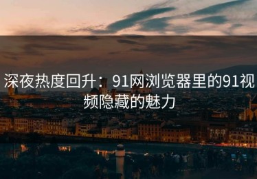深夜热度回升：91网浏览器里的91视频隐藏的魅力