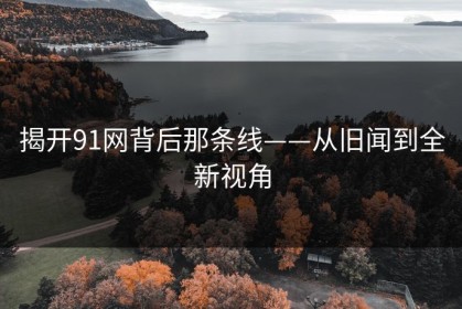 揭开91网背后那条线——从旧闻到全新视角
