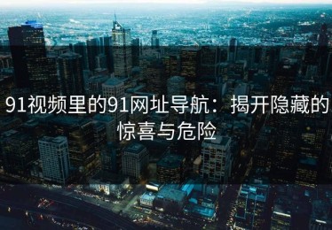 91视频里的91网址导航：揭开隐藏的惊喜与危险